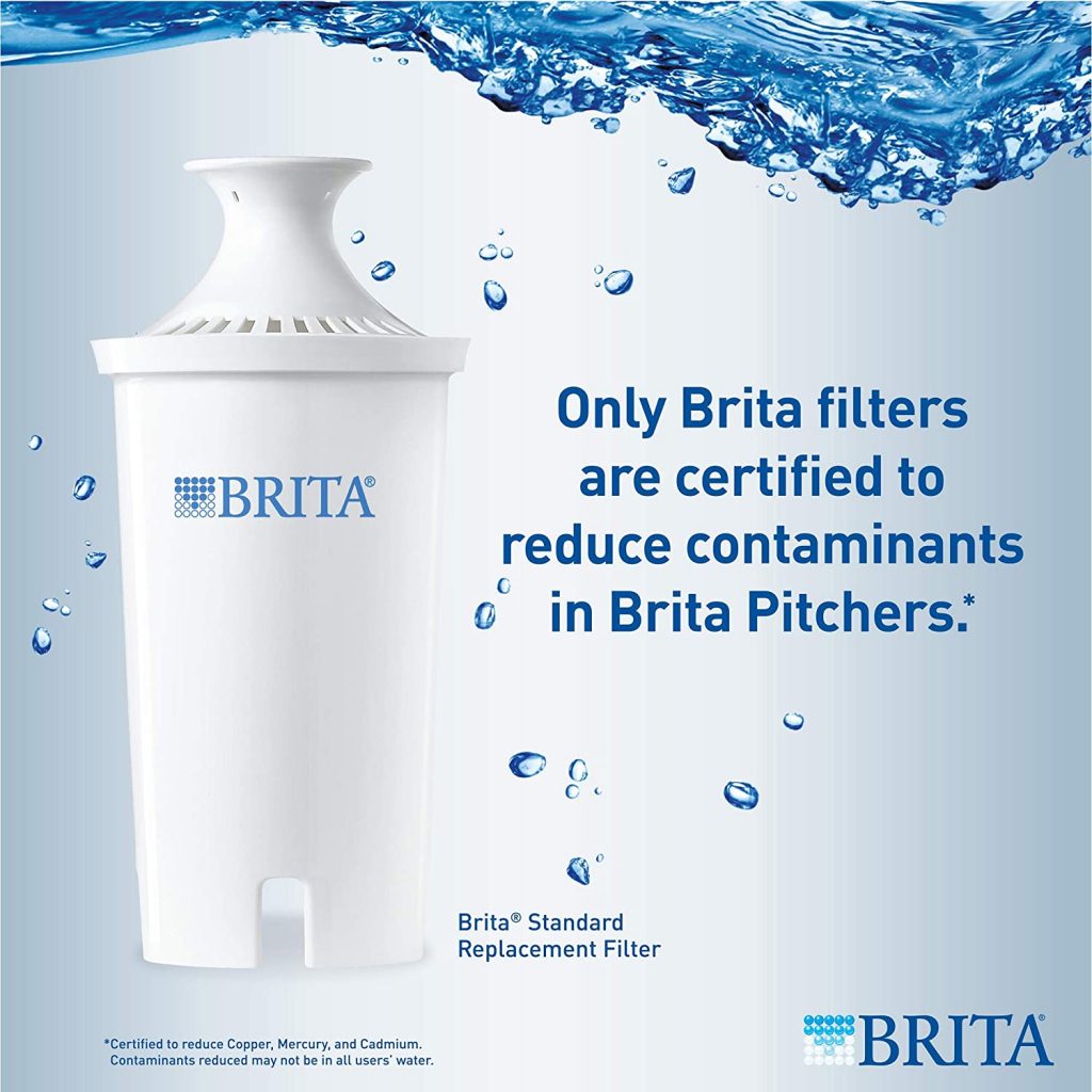 brita space saver water filter pitcher